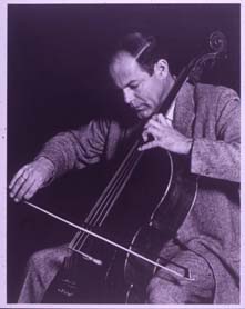Herman Phaff with cello