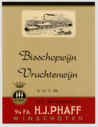Phaff Winery in Winschoten